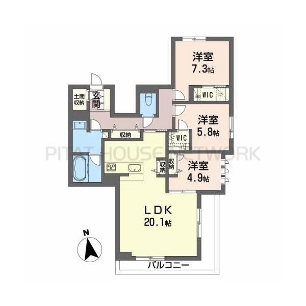 間取図(平面図)