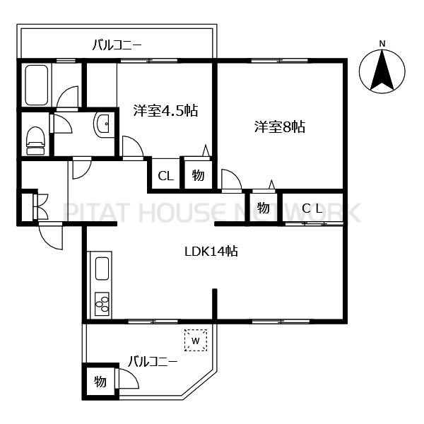 間取図(平面図)