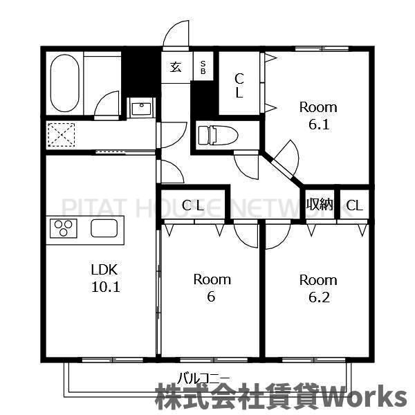 間取図(平面図)