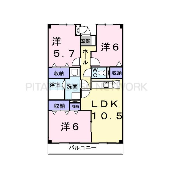 間取図(平面図)