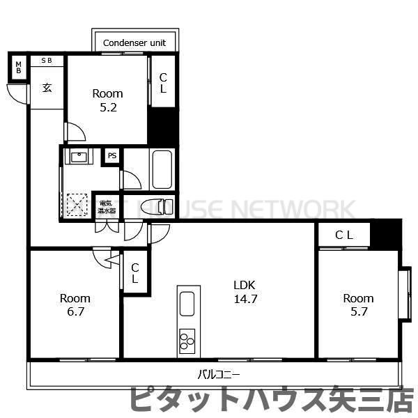 間取図(平面図)