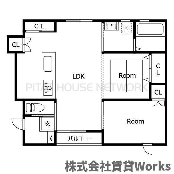 間取図(平面図)