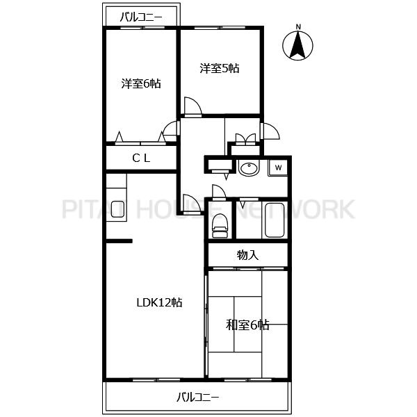 間取図(平面図)