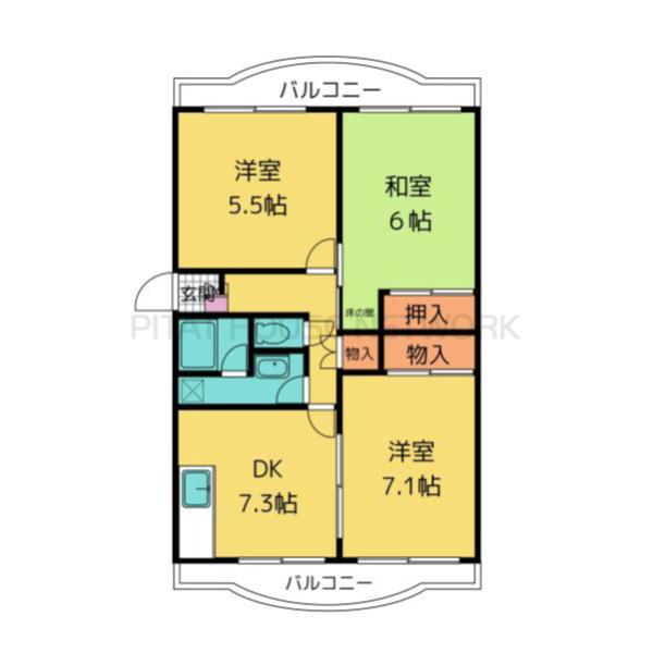 間取図(平面図)