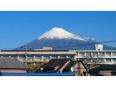富士市内どこからでも見渡せる富士山。