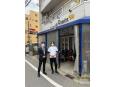 記念に店長と２ショット！