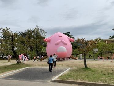 ラッキーの複合遊具